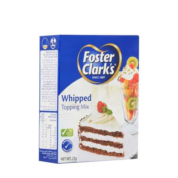 Foods CAKE MAKING ITEMS Foster Clark's Whipped Topping Mix