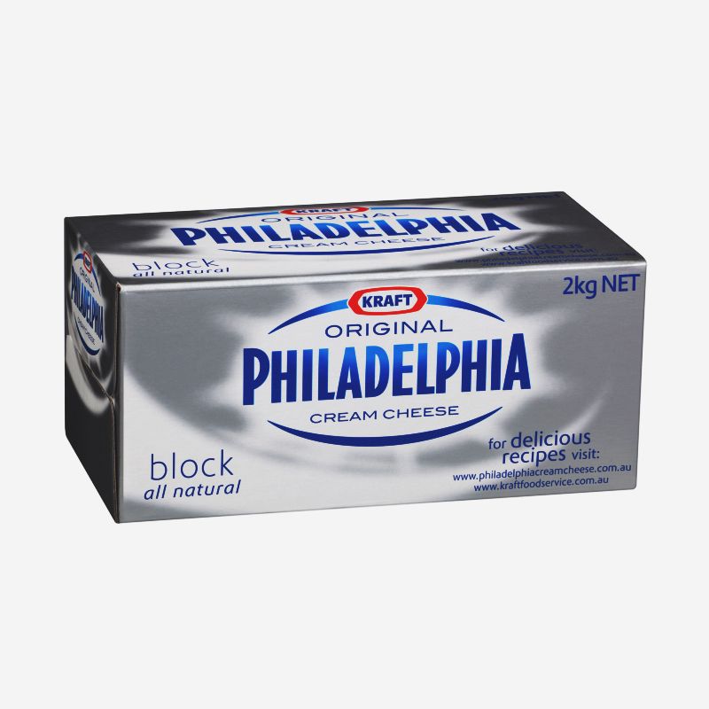 Foods FROZEN FOODS Philadelphia Cream Cheese 2kg block