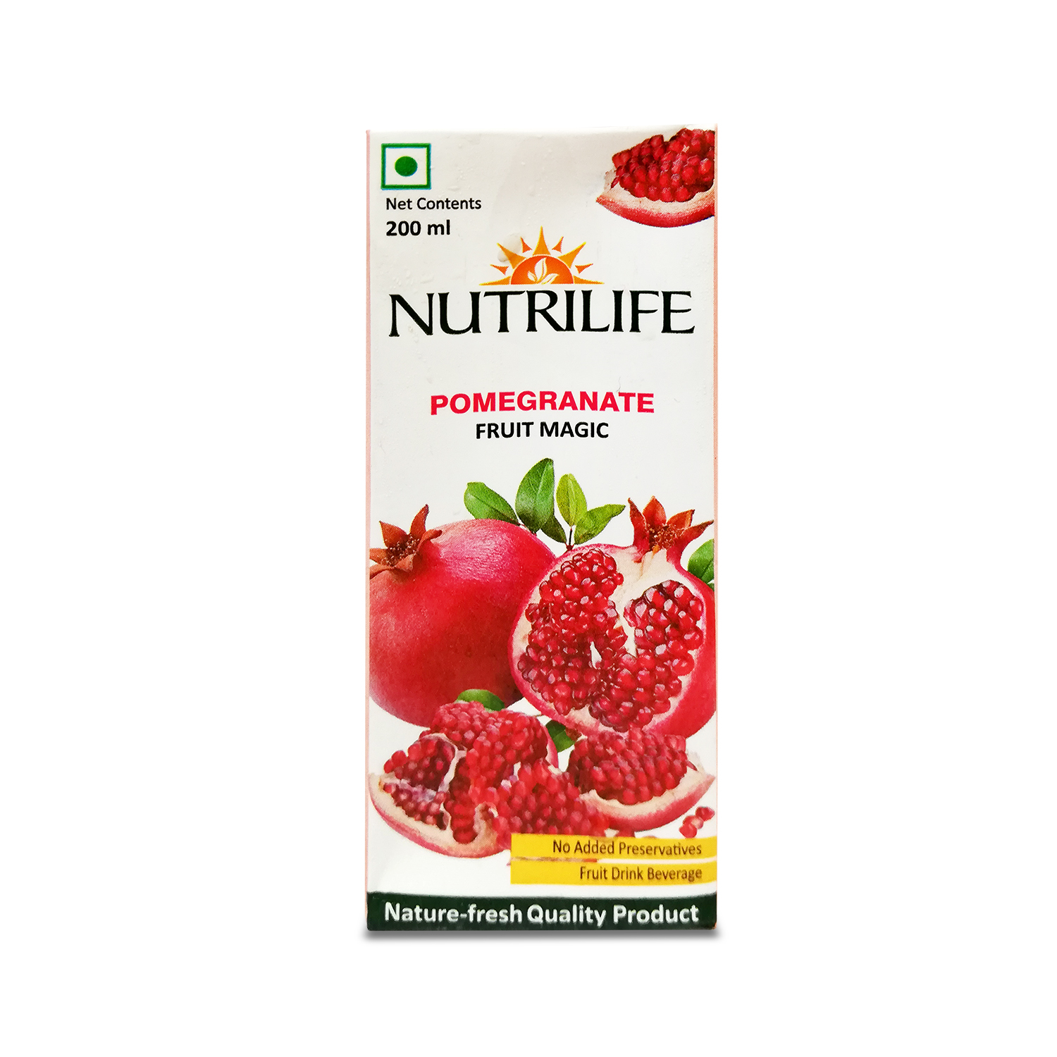 Drinks & Beverages Nutrilife Pomegranate Fruit Magic Juice 200mL