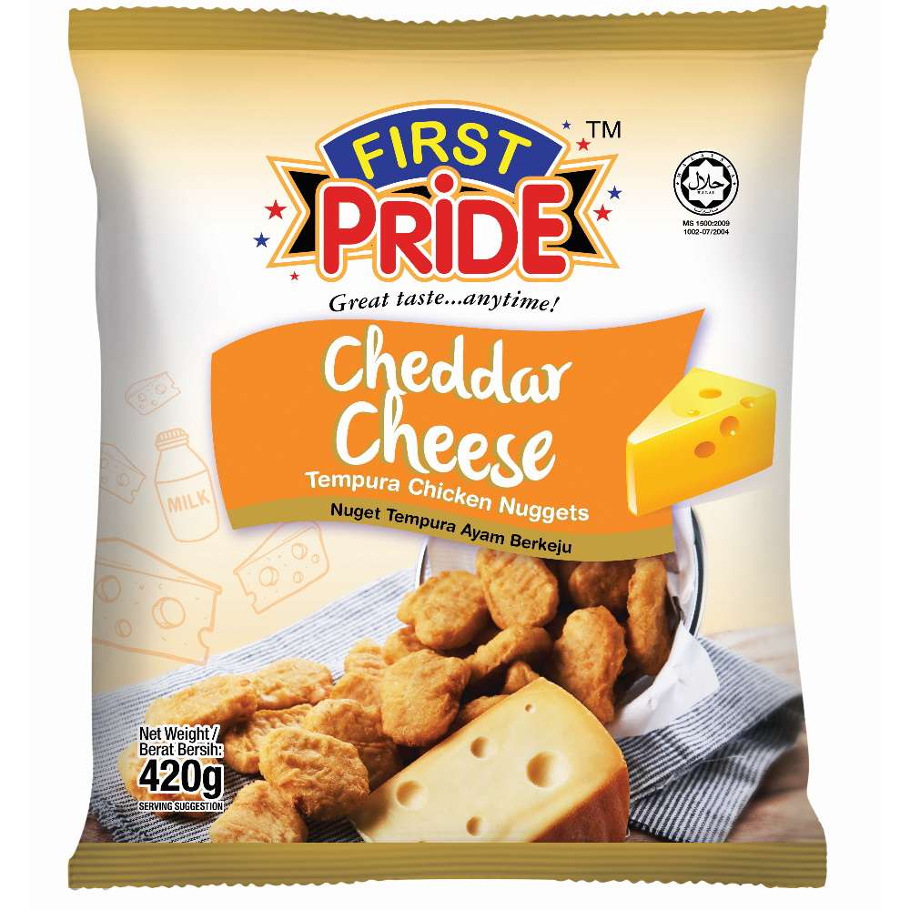 The Foods FROZEN FOODS First Pride Cheddar Cheese Tempura Chicken