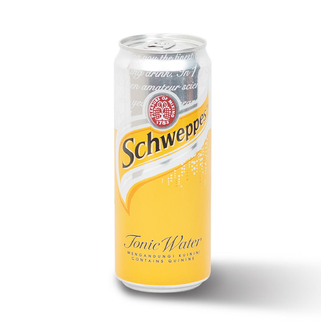 Drinks & Beverages Soft Drinks Schweppes Tonic Water Can 330 mL