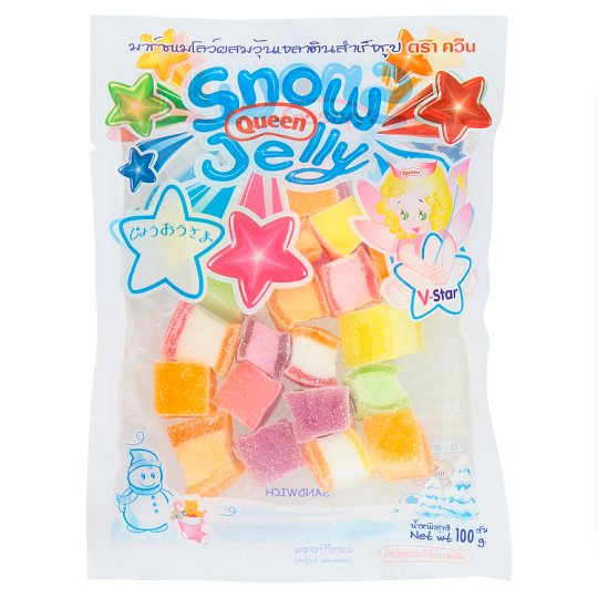 Chocolate & Candy Corner Queen Snow Jelly 100 Gm
