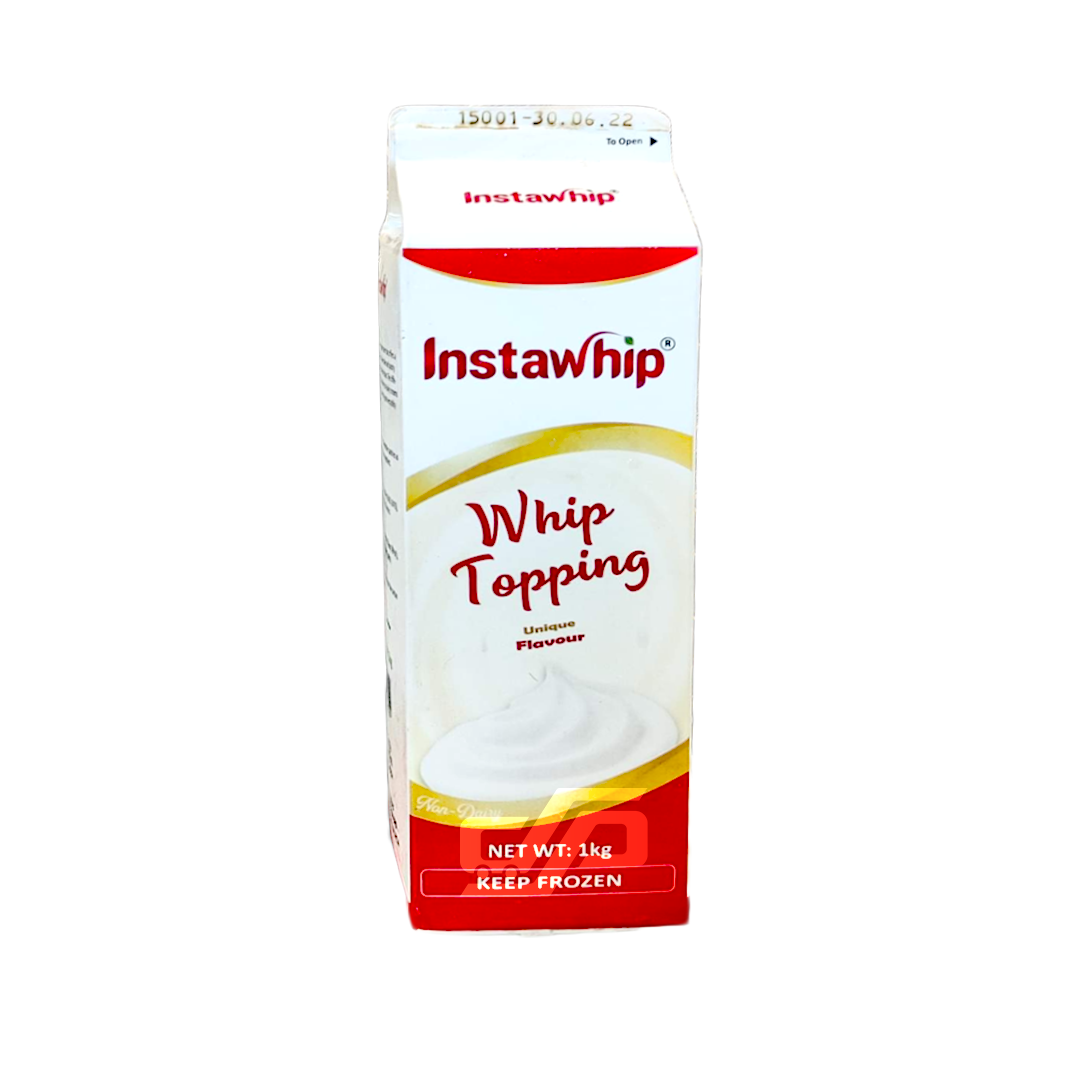 The Foods FROZEN FOODS Instawhip Whip Topping Uniqe Flavour 1kg