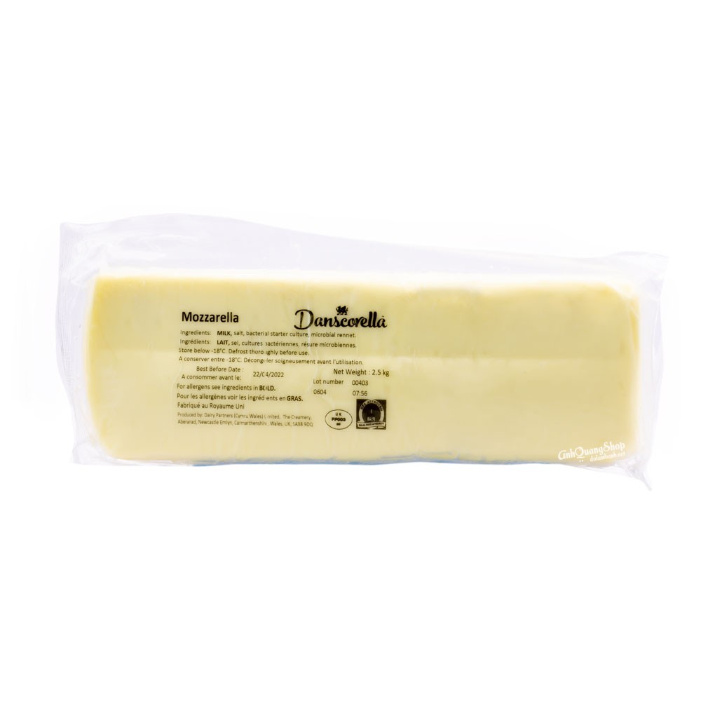 The Foods FROZEN FOODS Cheese & Butter Danscorella Mozzarella