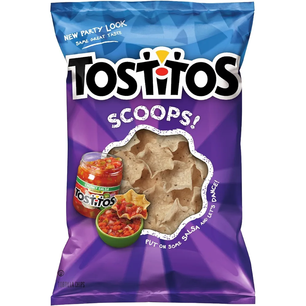 The Foods Tostitos Scoops Corn Chips 283gm