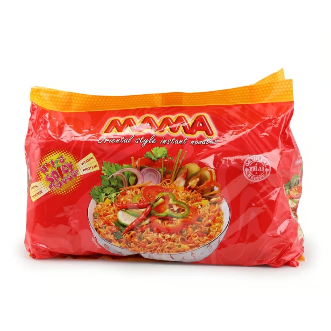 The Foods SNACKS NOODLES Mama Noodles Hot And Spicy Flavour 10