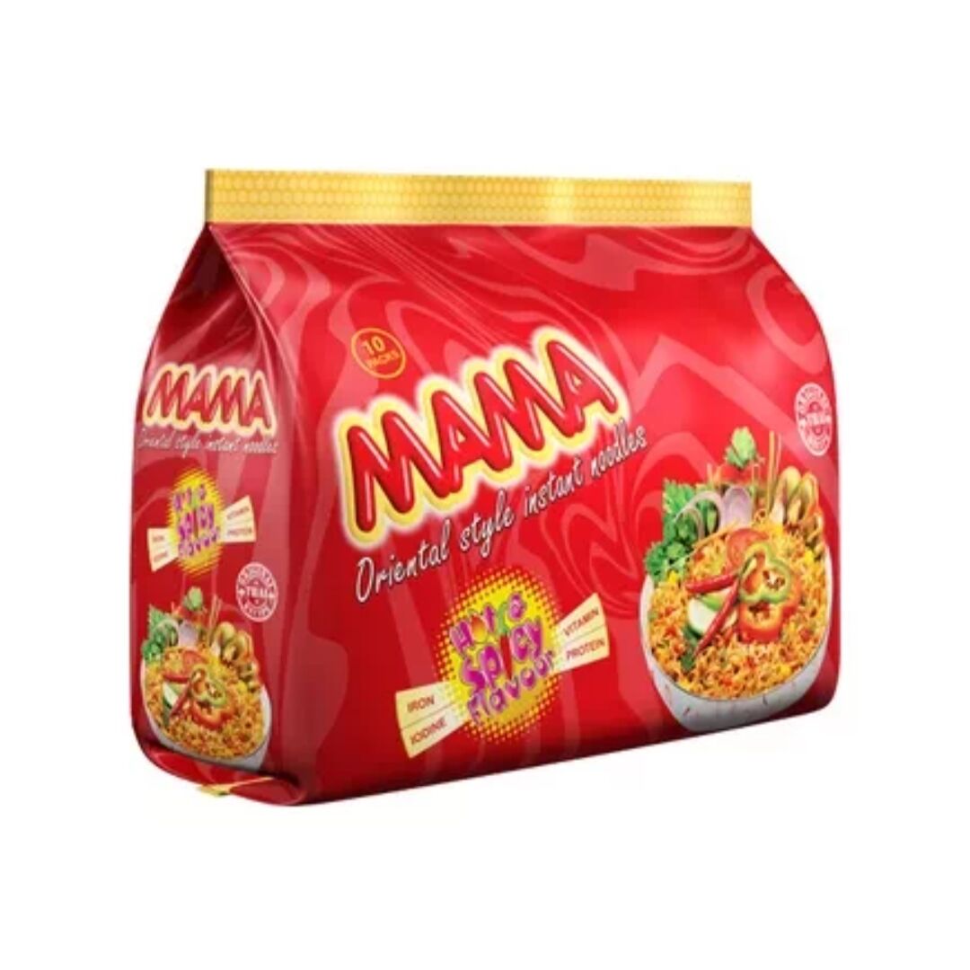 The Foods SNACKS NOODLES Mama Noodles Hot And Spicy Flavour 10