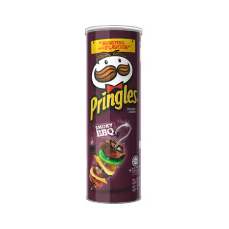 The Foods :: SNACKS :: Pringles® Potato Crisps BBQ- 110g