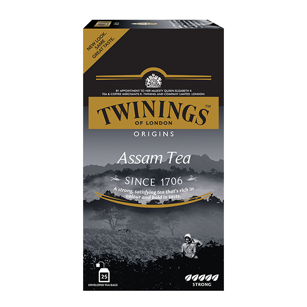 Drinks & Beverages Teas & Coffees TWININGS ASSAM TEA 25 Bags