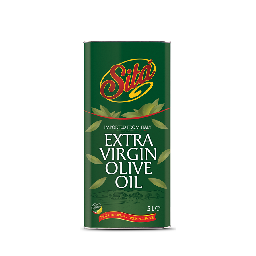 GROCERY & COOKING COOKING OIL Sita Extra Virgin Olive Oil Tin 5L
