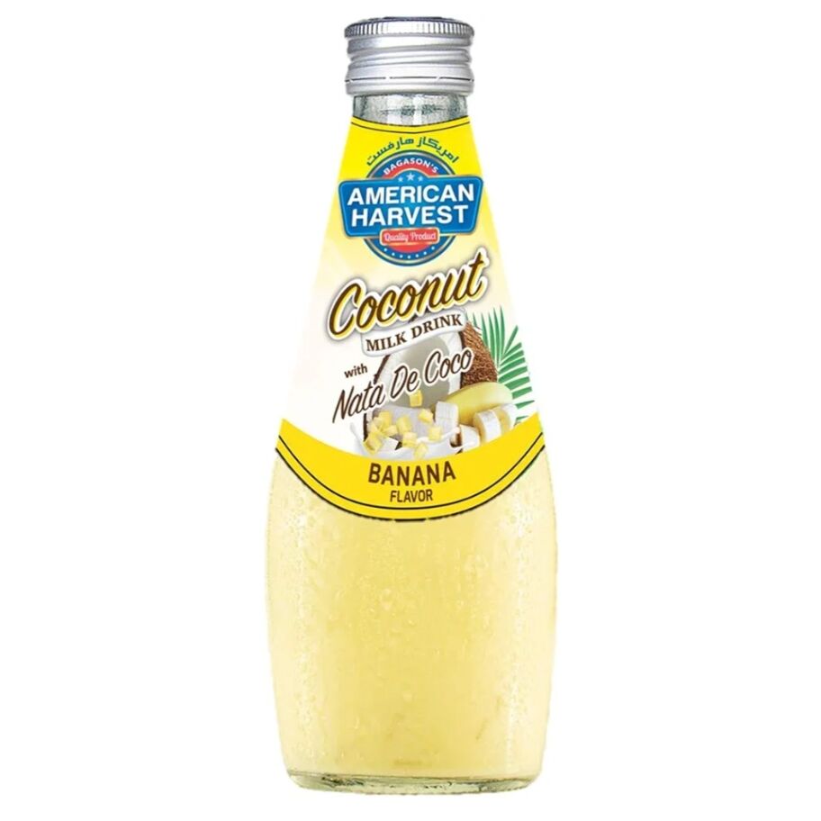 Drinks & Beverages American Harvest Coconut Milk With Nata De Coco